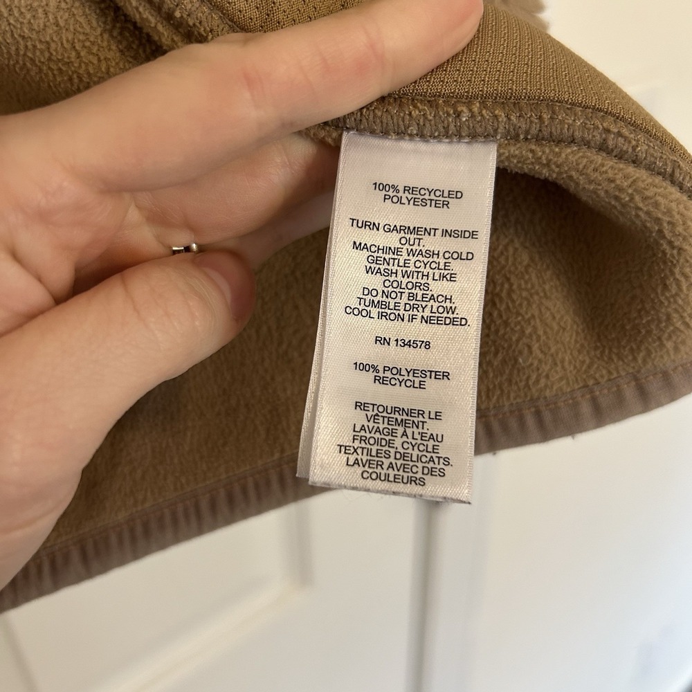 Vineyard Vines Sherpa Supershep Vest Jacket Officer Khaki XXL - Picture 5 of 6